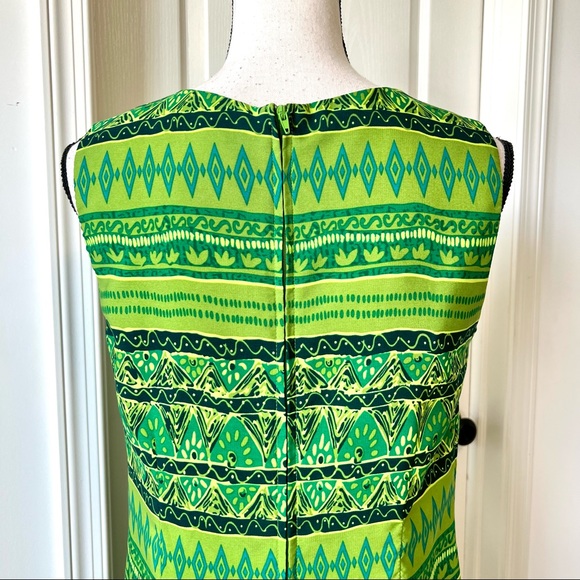 Vintage R&K ORIGINALS Sleeveless Shift Maxi Dress—SZ. 10 - Picture 10 of 12